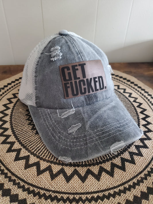 "Get Fucked" hat